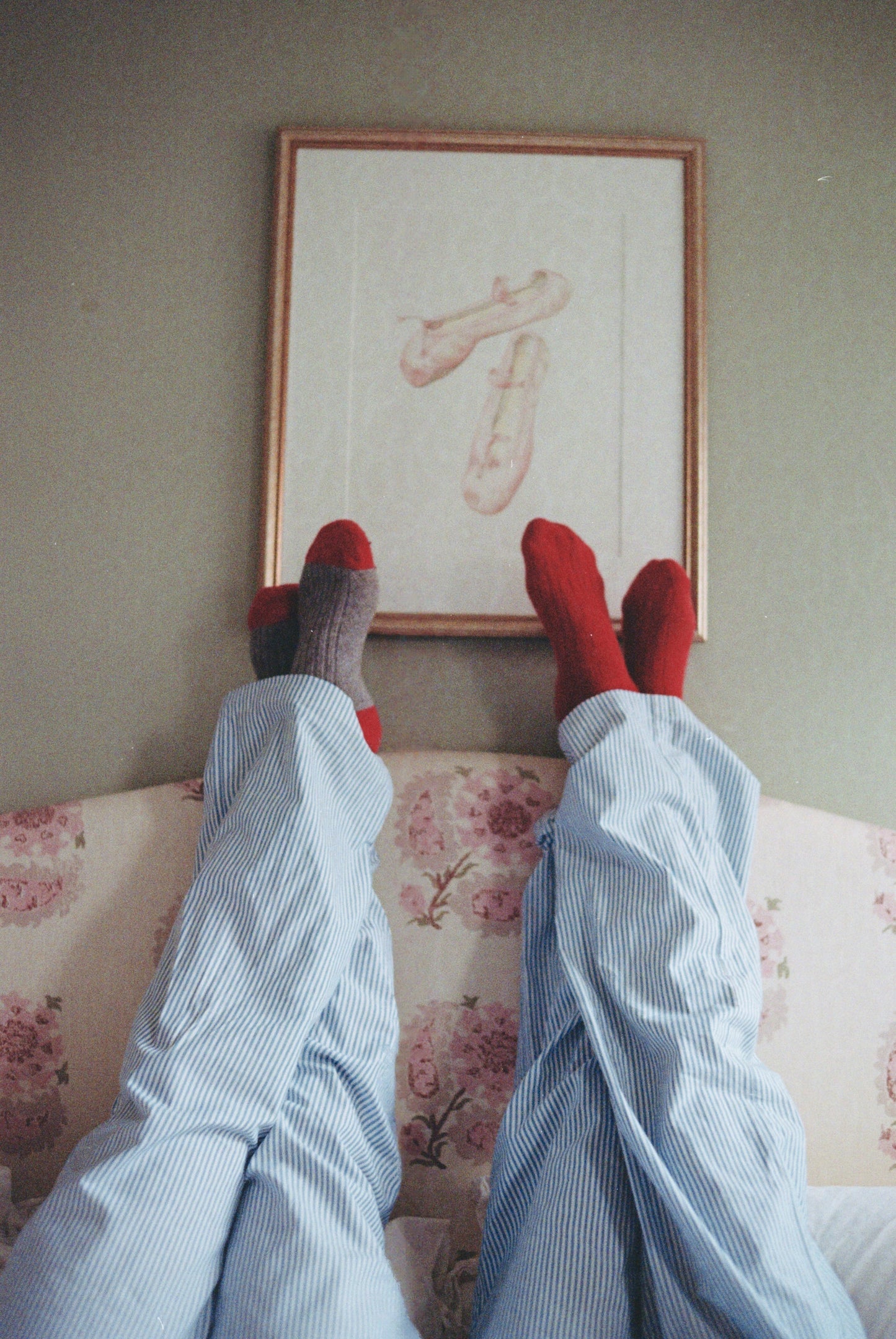 The Classic Pyjama Trouser – Royal Blue Oxford Stripe