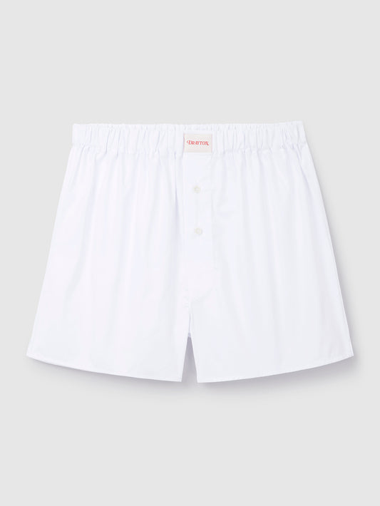 Classic White Boxer Shorts Set - Three Pack Unisex