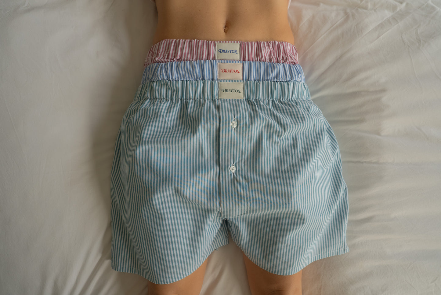 Classic Stripe Boxer Shorts Set - 3 Pack Unisex