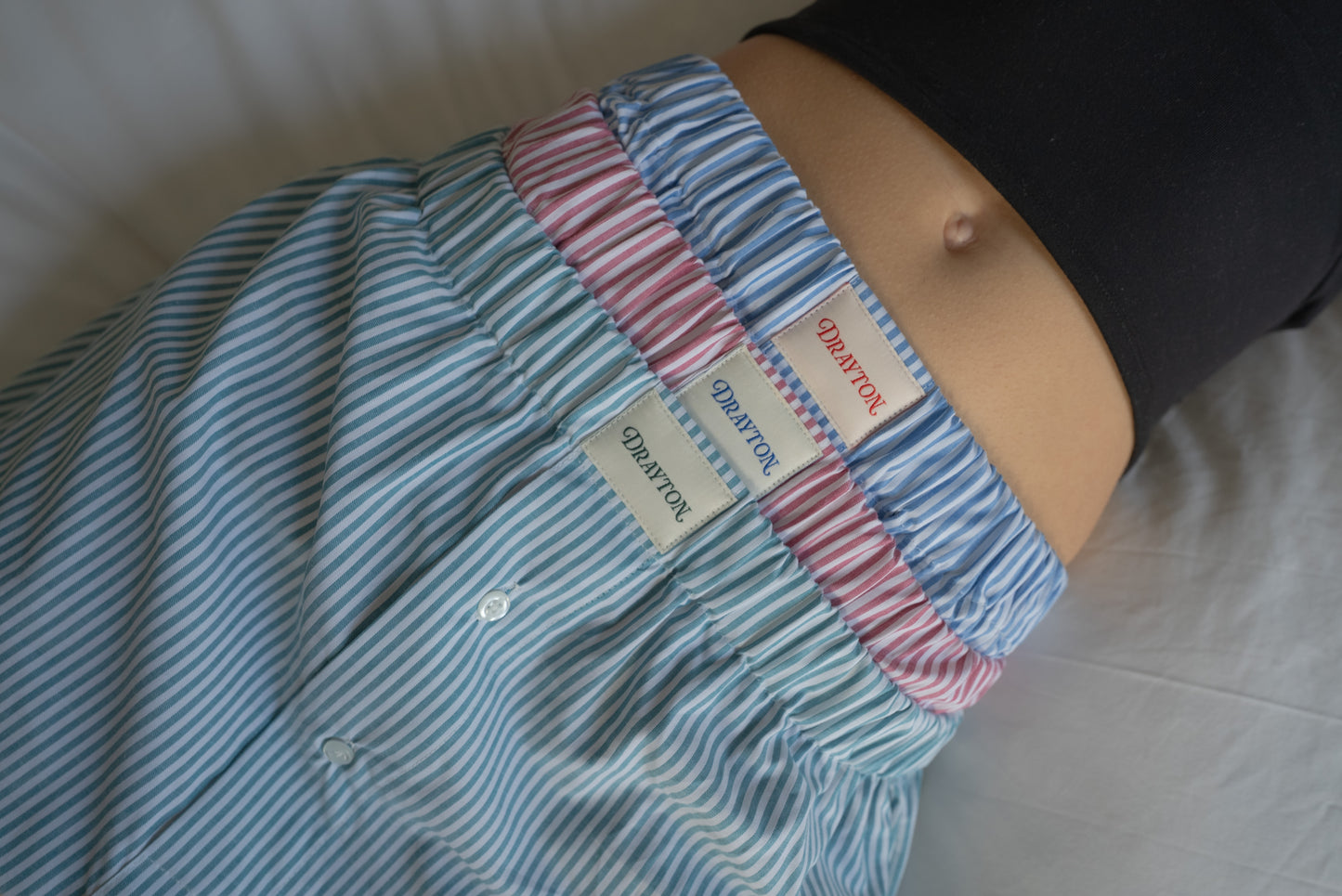 Classic Stripe Boxer Shorts Set - 3 Pack Unisex