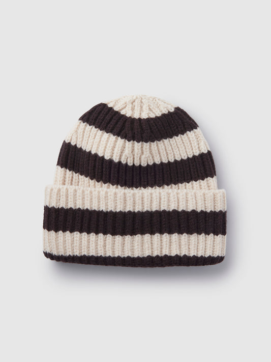 Quantock Stripe Lambswool Beanie