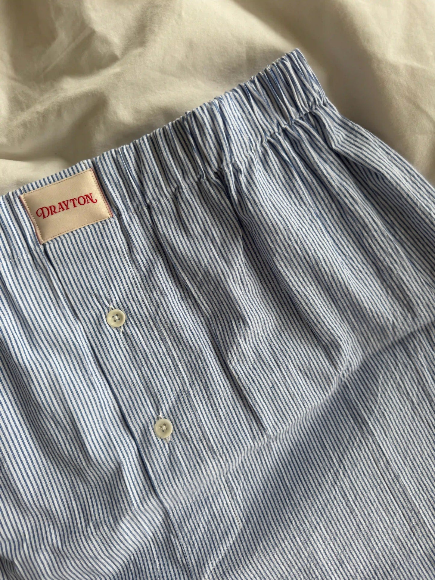 Seersucker Stripe Boxer Shorts