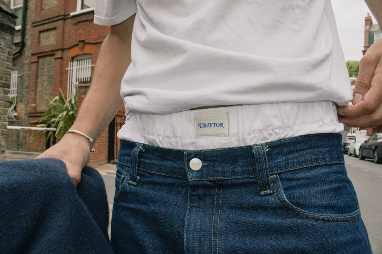 Classic White Unisex Boxer Shorts