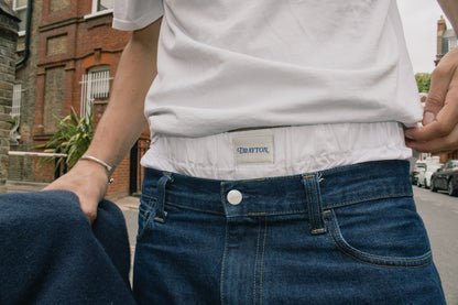 Classic White Unisex Boxer Shorts